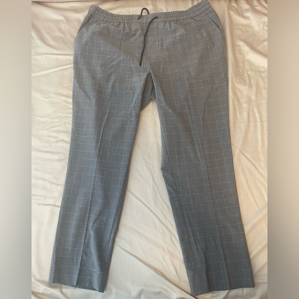 Straight fit grey pants New Look